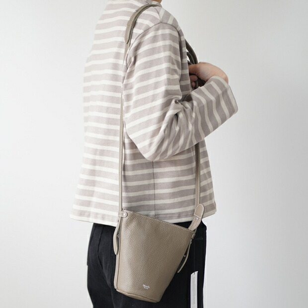blancle (ブランクレ) | S.LEATHER 2WAY BUCKET SH S (taupe) | ショルダー 鞄 バッグ｜北欧雑貨と音楽 HAFEN ハーフェン