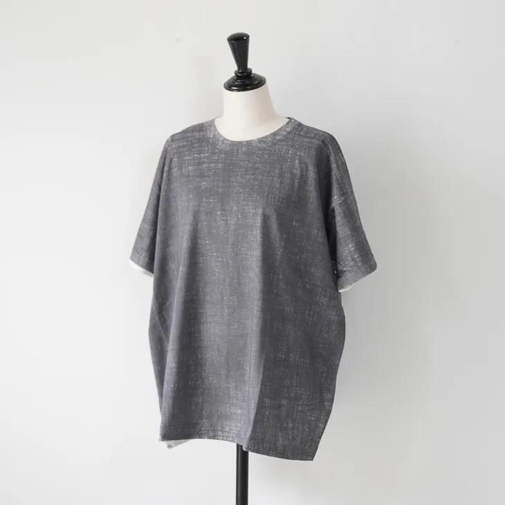 【SALE セール】ASEEDONCLOUD | shokuonshitsu T-shirt (charcoal) size S / size M | Tシャツ トップス アシードンクラウド