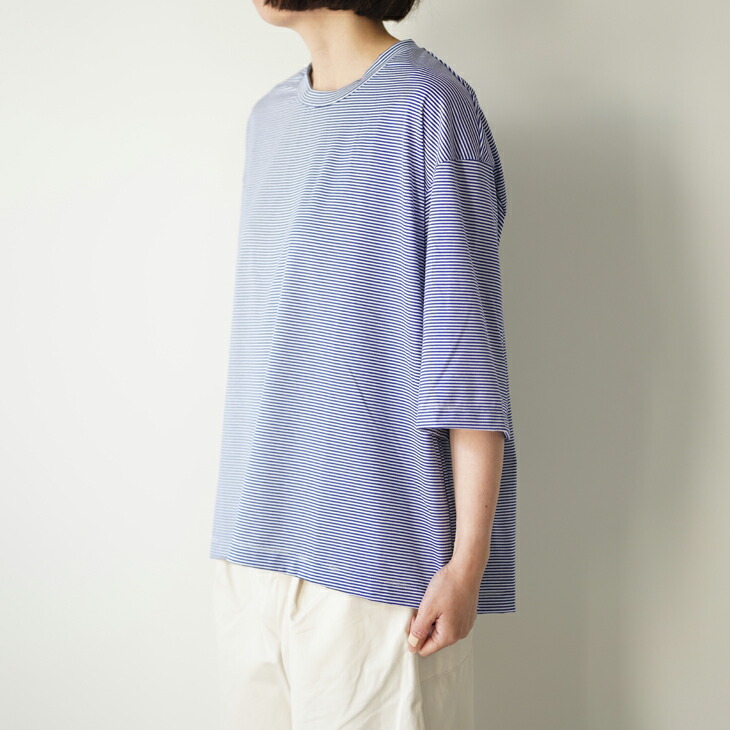 【SALE セール】MANON (マノン) | ROUND HEM PIPING L/S TEE (black / beige) | トップス シンプル お洒落 MANON (マノン) | ROUND HEM PIPING L/S TEE (black / beige