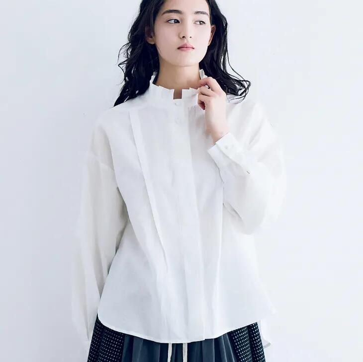 MAGALIマガリ コットンドビー・ウエストギャザープルオーバー 楽天市場】MAGALI マガリ コットンドビー ウエストギャザー プル