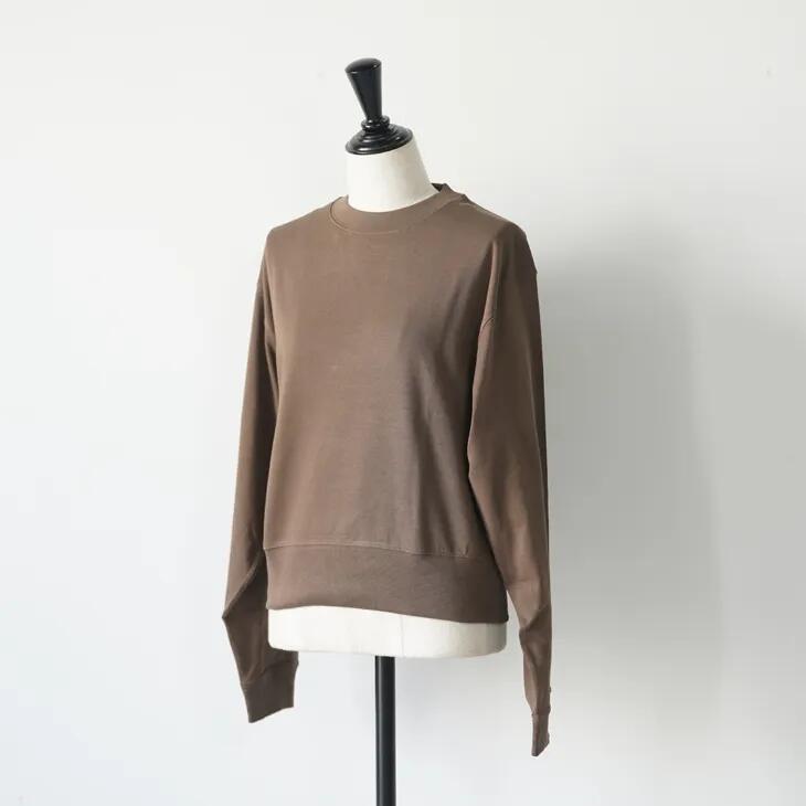 【SALE セール】handvaerk | 30//- CREW NECK L/S T-SHIRT (shade/thunder) size S | ハンドバーク クルーネック Tシャツ