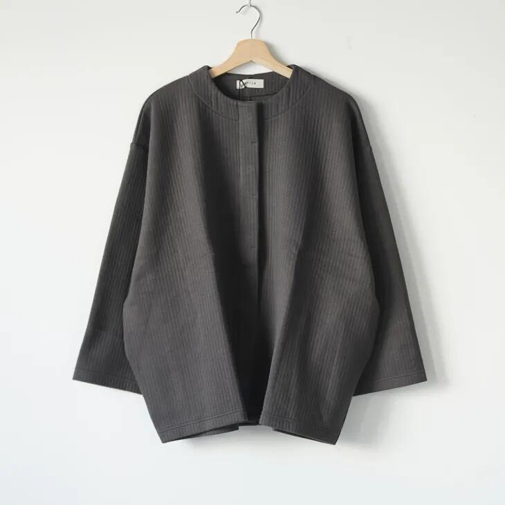 FILUM | コクーンミリタリーコート (charcoal) | コート アウター ジャケット フィルム｜北欧雑貨と音楽 HAFEN ハーフェン