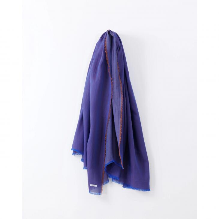 hatsutoki　大判ストール　ネイビー 楽天市場】hatsutoki(ハツトキ) | w-face ストール (navy) | サイズL