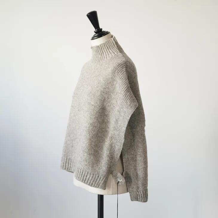 北欧暮らしの道具店 utilite ユティリテ ニットベスト　グレージュ utilite / ユティリテ / ペルーニットベスト - 北欧、暮らしの道具店