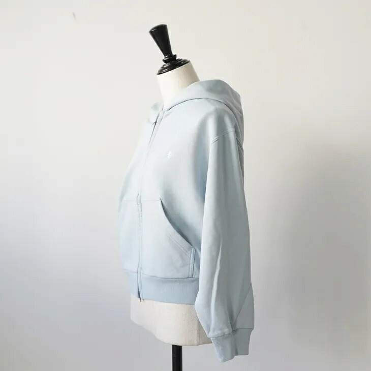 GYMPHLEX | AUR ZIP HOODIE (lt.blue) size 14 | ジムフレックス トップス パーカー|北欧雑貨と音楽 HAFEN ハーフェン