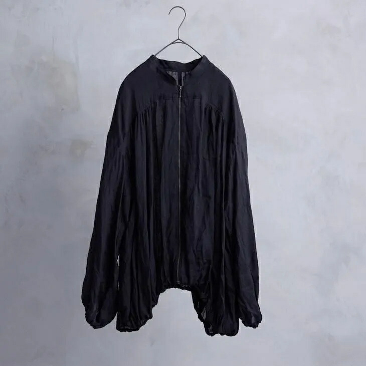 the last flower of the afternoon | 透明な軌道 Sheer blouson (black) | ザラストフラワーオブジアフターヌーン｜北欧雑貨と音楽 HAFEN ハーフェン