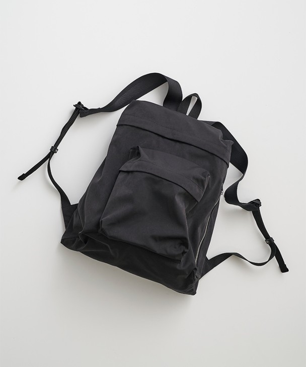 楽天市場】REN | フラットリュック/ HD NYLON (black) | バッグ