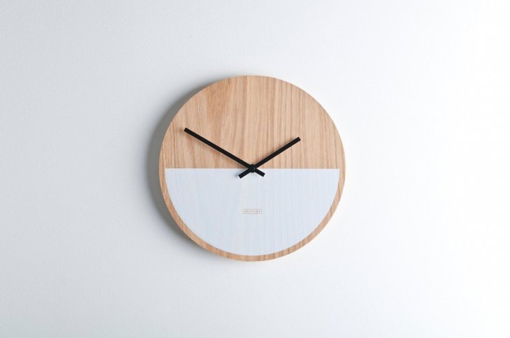 【楽天市場】UPSTAIRS STUDIO | OAKY Wall Clock (M04)【壁掛け時計 北欧 ノルディック モダン インテリア】 :  北欧雑貨と音楽 HAFEN ハーフェン