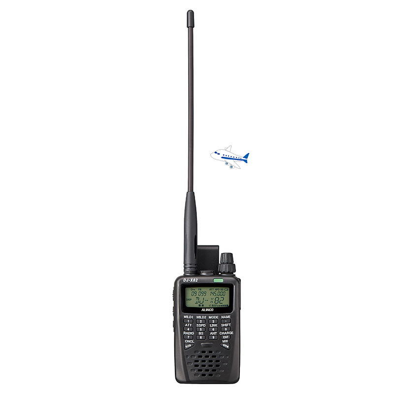 美品ALINCO DJ-X8 ワイドバンド受信機 楽天市場】ALINCO(アルインコ) 受信改造済み DJ-X8 AIR BAND