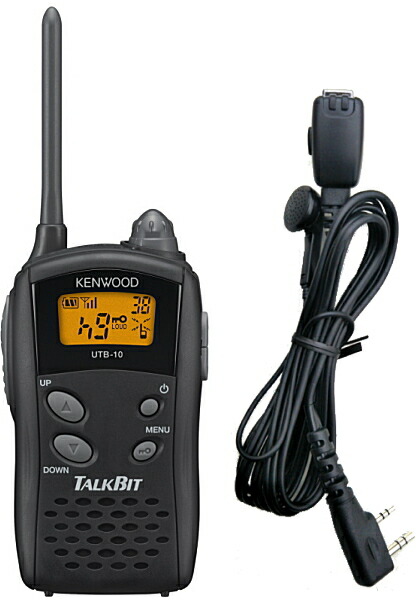 トランシーバー 特定小電力 無線機 ハンディ インカムケンウッド Utb 10 Hd 24k2イヤホンマイクセット 特定小電力トランシーバー インカム イヤホン イヤフォンマイク ハンズフリー 受信機 災害 屋内 屋外 防災 警備 レジャー アウトドア 残りわずか