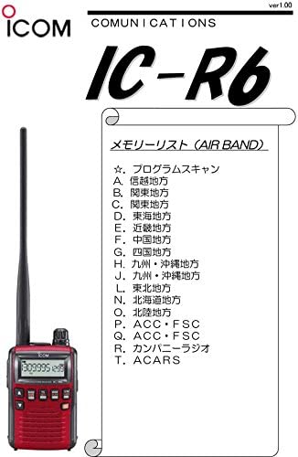 ICOM IC-R6 受信トランシーバー 【訳あり】 8670円 sandorobotics.com