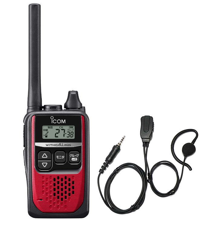 楽天市場】イヤホンマイク HD-24S2I トランシーバー 無線機 アイコム