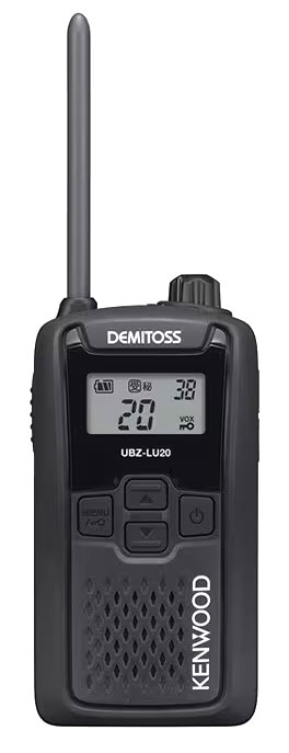 UBZ-LU20 黒いこと JVCケンウッド  KENWOOD はたご屋カム 無線電話機 一種独特小ワット数トランシーバー赤ちょうちん