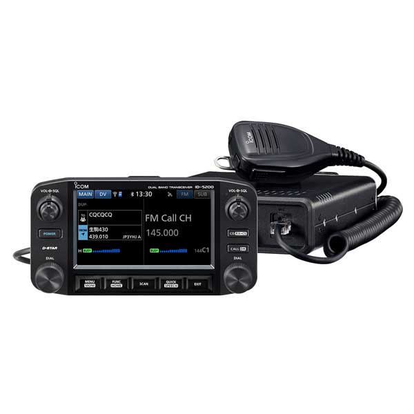 予約受付中　ID-5200 /D　アイコム　デジタル/アナログモービルトランシーバー｜Hanna Web Shop