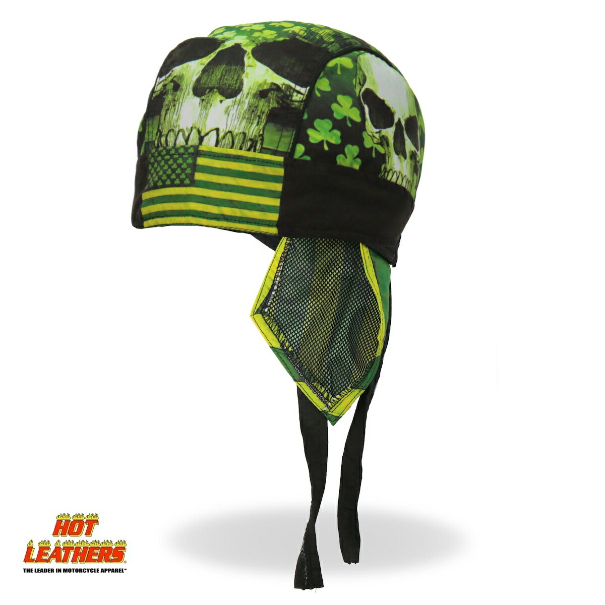 楽天市場 Hot Leathers ヘッドラップ 黒 スカル 日本未発売 米国直輸入 ホットレザー スカル フェイス プレミアム ヘッドラップ Skull Face Headwrap 骸骨 トライバル ヘルメットインナー バンダナキャップ インナーキャップ 海賊巻 サイズフリー バイク