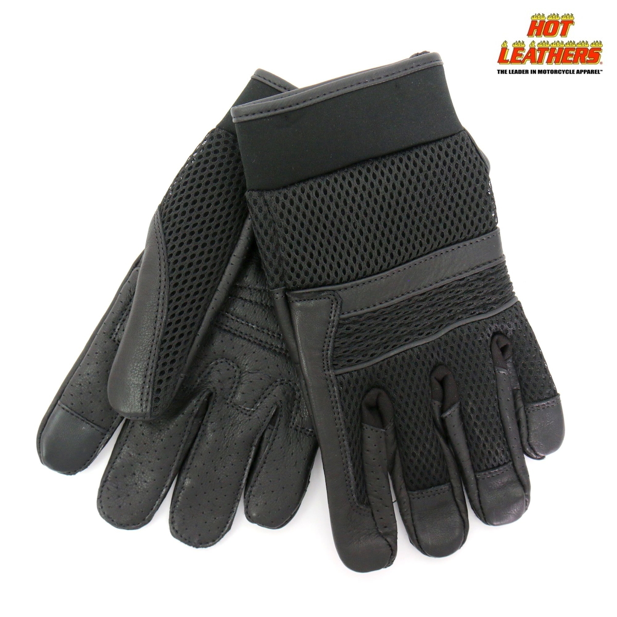 楽天市場】Hot Leathers バイク フィンガーレス グローブ [Glove