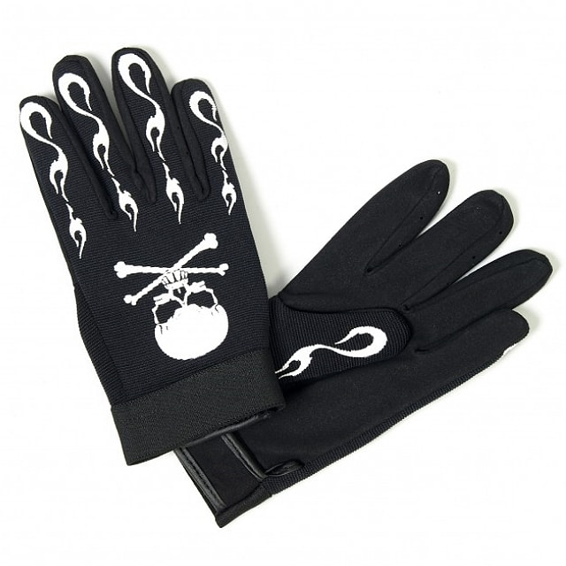 skull work gloves