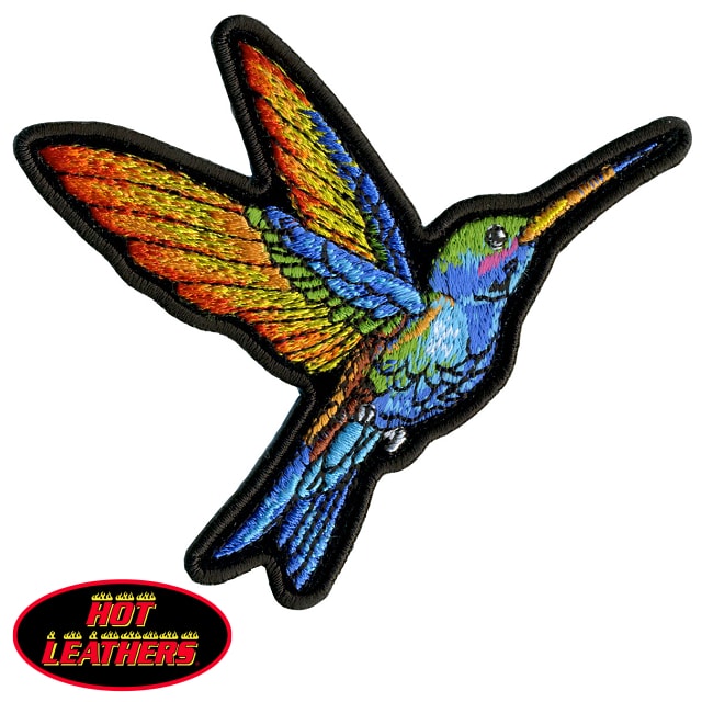 楽天市場 送料無料 日本未発売 セール価格 ホットレザー Small Hummingbird Patch スモール ハミングバード ワッペン 鳥 ハチドリ パッチ 米国バイカー専門アパレルブランド Hotleathers 直輸入 ウェアのカスタムに 布製 アイロン対応 サイズ小 ハーレー
