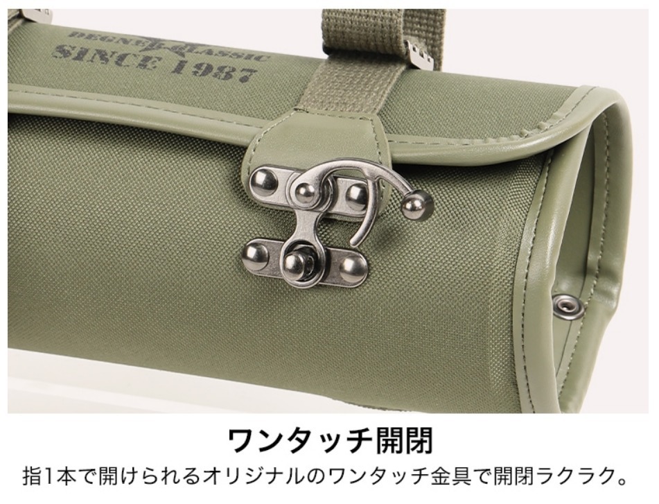 春先取りの 正規品 DEGNER TEXTILE TOOL BAG NB-185-KK デグナー テキスタイルツールバッグ カーキ  www.agroservet.com