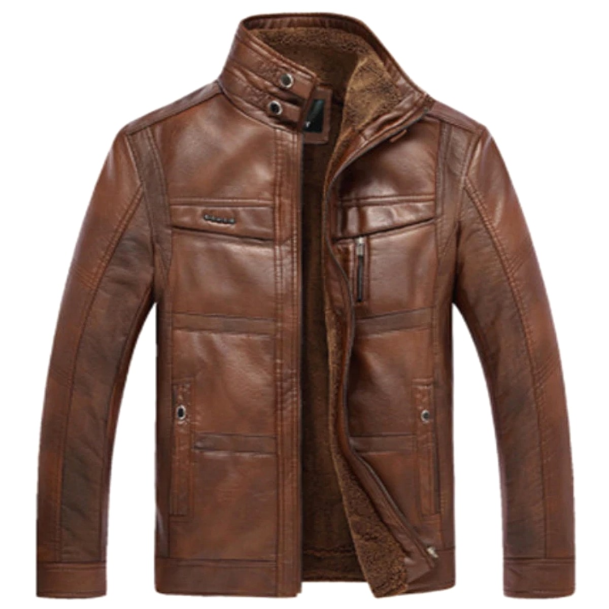 楽天市場】メンズライダース風ダウンジャケット 厚手コットン