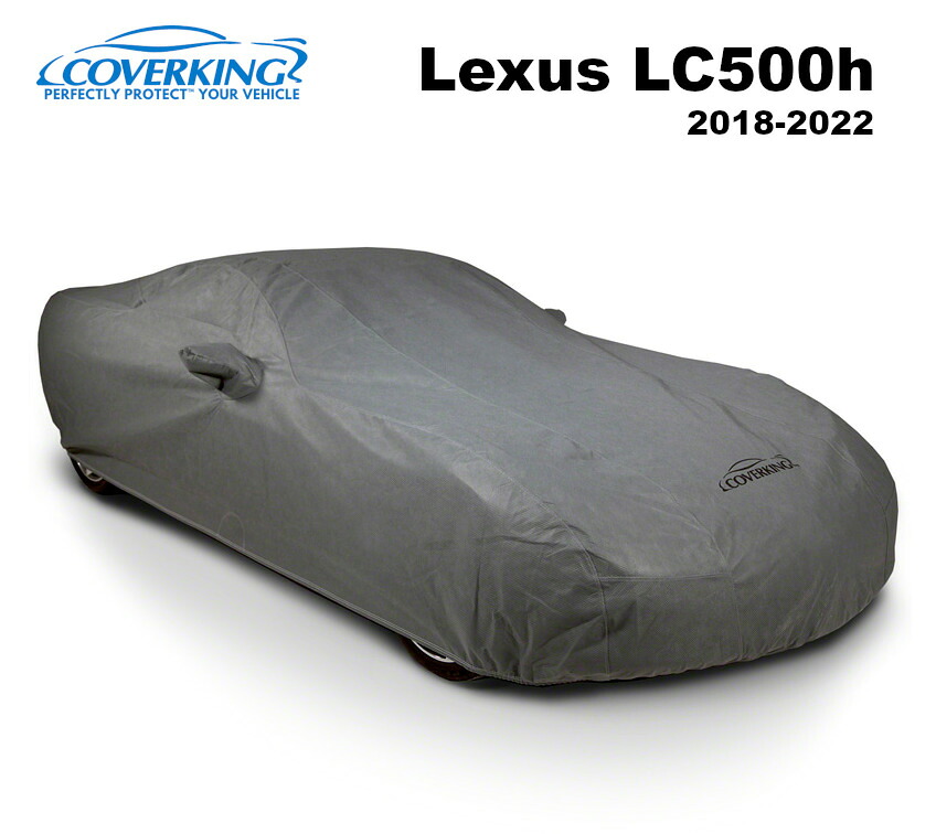 Coverking Lexus LC500h用 2018-2022 カバーキング トリガードカーカバー グレー 5層構造! 高品質! 長期保管に最適! 車種専用カバーでフィッティング抜群! 通気性! ガレージでの保管などに! Made in USA*|ハーレーカスタマージャパン