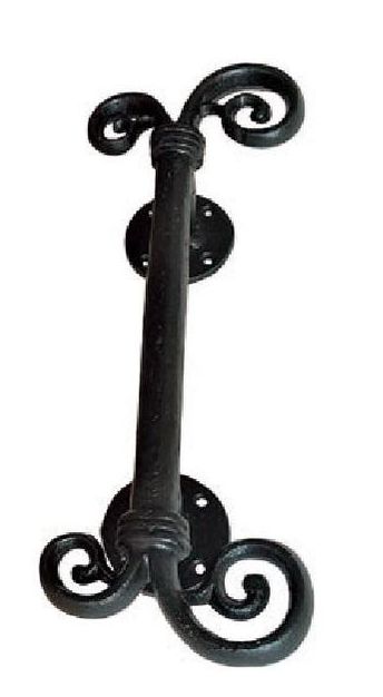 ドア用取っ手　鉄製　アイアンドアハンドル 　355サイズ　片面用 10,530円