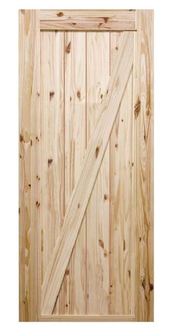 部屋の入り口用 用材製 パイン無塗り付ける部屋の入り口  813×2134大きさ