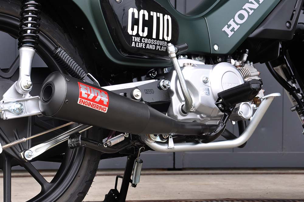 モリワキ　メガホンマフラー　01810-H01W2-00 クロスカブJA60 楽天市場】MORIWAKI (モリワキ) メガホン BLACK スーパーカブ
