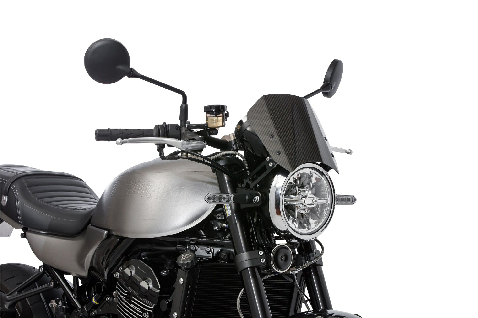 MORIWAKI/ﾓﾘﾜｷ Z900RS 18-22/23- METER VISOR KIT CF 綾織 ﾒｰﾀｰﾊﾞｲｻﾞｰｷｯﾄ｜HCM　店