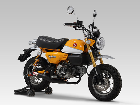 モンキー125 YOSHIMURA マフラー 機械曲ストレートサイクロン 政府認証 | ヨシムラジャパン