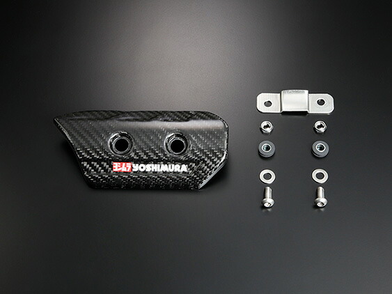 YOSHIMURA/ﾖｼﾑﾗ ｶｰﾎﾞﾝﾋｰﾄｶﾞｰﾄﾞ GSX-R1000(17-22)､GSX-R1000R(17-22) Slip-On R-11Sq (品番 194-50A-0030)