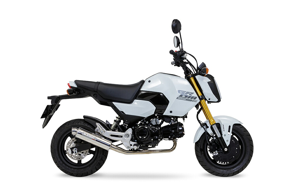 MORIWAKI/ﾓﾘﾜｷ GROM 21-22/23/24- ﾏﾌﾗｰ Full Exhaust ZERO SUS 01810-L41Z2-00