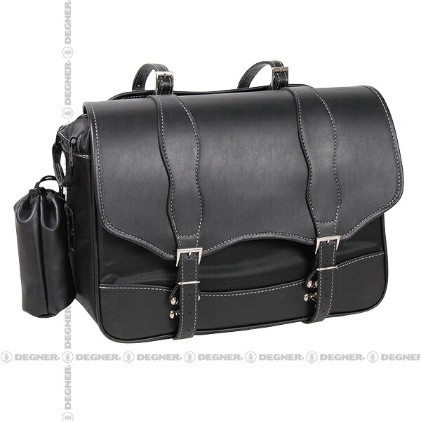 【デグナーWEB正規代理店】 DEGNER/デグナー ナイロン サドルバッグ ブラック ( NB-100-BK )|HCM 店