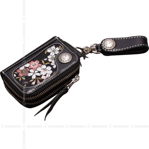 【ﾃﾞｸﾞﾅｰWEB正規代理店】 DEGNER/ﾃﾞｸﾞﾅｰ ｷｰｳｫﾚｯﾄ 京桜 ﾌﾞﾗｯｸ ( K-25K-KZ-BK )