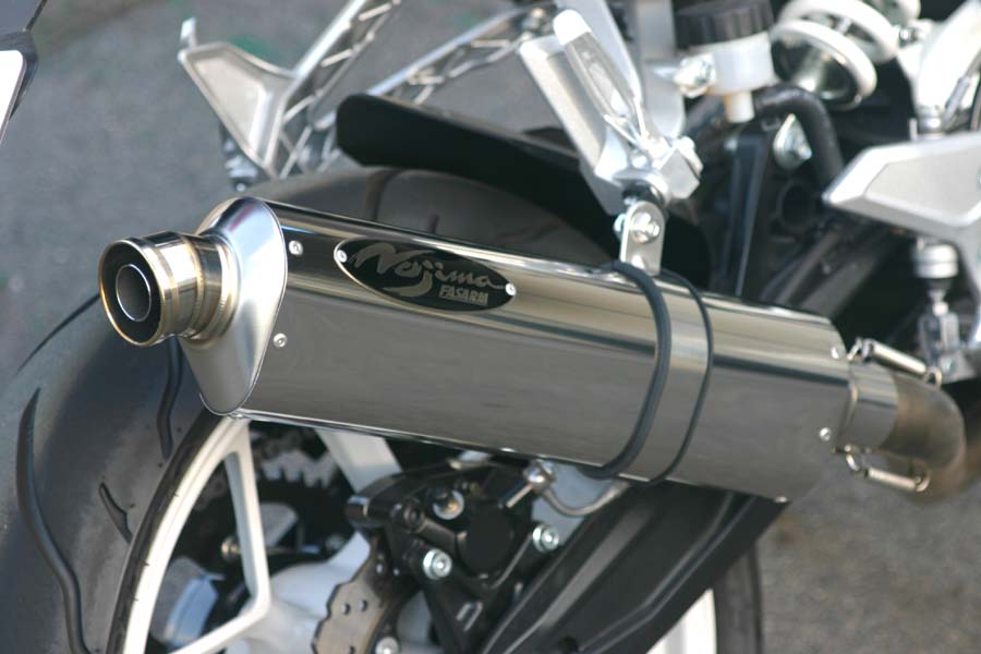 NOJIMA/ノジマ　ファサームM2 フルエキゾースト GD250N 14　NMSHY006S-CLK