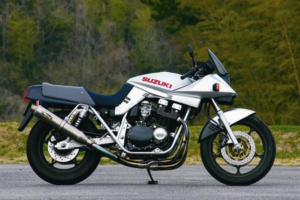 GSX1100S ﾉｼﾞﾏ FASARM PRO R TITAN 手曲げ ﾏﾌﾗｰ ﾁﾀﾝ ( nmtpx420vz )