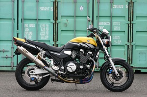 -06 XJR1300/1200 ノジマ FASARM PRO TITAN 手曲げ マフラー Ti ( nmtx215vz )