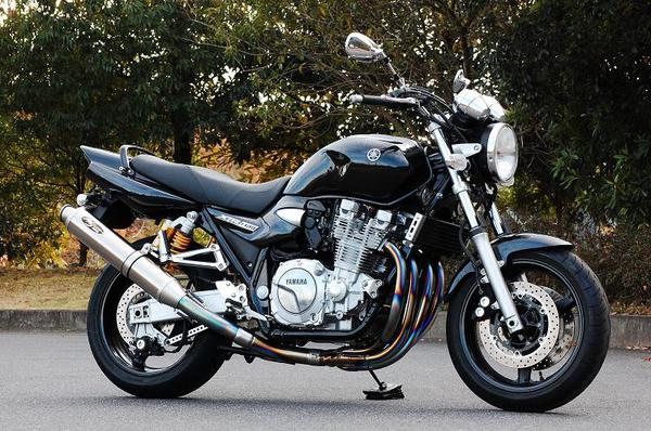 07-16 XJR1300 ﾉｼﾞﾏ FASARM PRO TITAN 手曲げ ﾏﾌﾗｰ Ti ( nmtx225vz-clk )