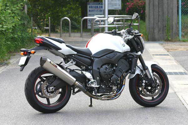 08-16 FZ1/FAZER ﾉｼﾞﾏ/NOJIMA LOCK-ON 手曲げ ﾏﾌﾗｰ Ti ( nmtx227lc-clk )