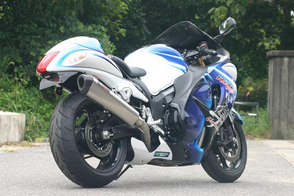GSX1300R 08-20 NOJIMA DLCチタンスリップオンマフラー　隼 GSX1300R 08-20 NOJIMA DLCチタンスリップオンマフラー 隼