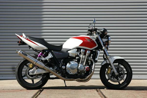 03-07 CB1300SF/SB/ABS ﾉｼﾞﾏ FASARM S Ti 機械曲 ﾏﾌﾗｰ Ca ( ntx017vc-j )