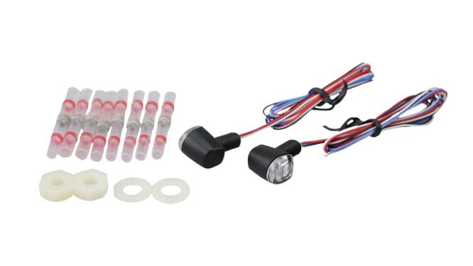 kijima/ｷｼﾞﾏ ｳｲﾝｶｰﾗﾝﾌﾟ Nanoｺﾝﾋﾞ LED ｱﾝﾊﾞｰ1.1W/ﾚｯﾄﾞ 2ｺ (品番 219-5180)｜HCM　店