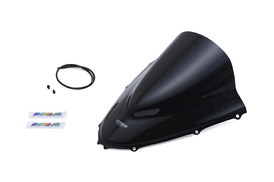 MRA/ｴﾑｱｰﾙｴｰ スクリーン レーシング ブラック ZX-14R/ZZR1400 06-22 MR636K