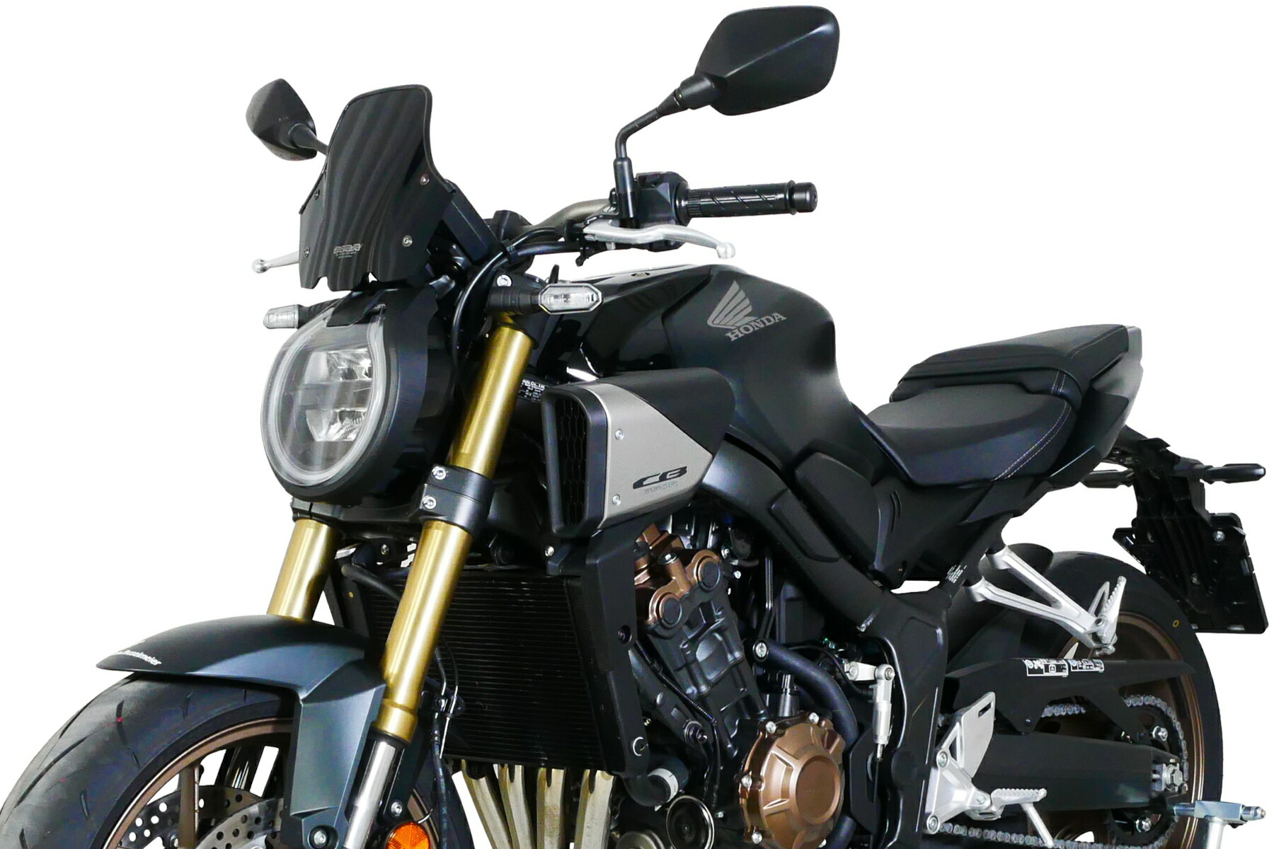 MRA/ｴﾑｱｰﾙｴｰ スクリーン レーシング ブラック CB650R 24 MR160K