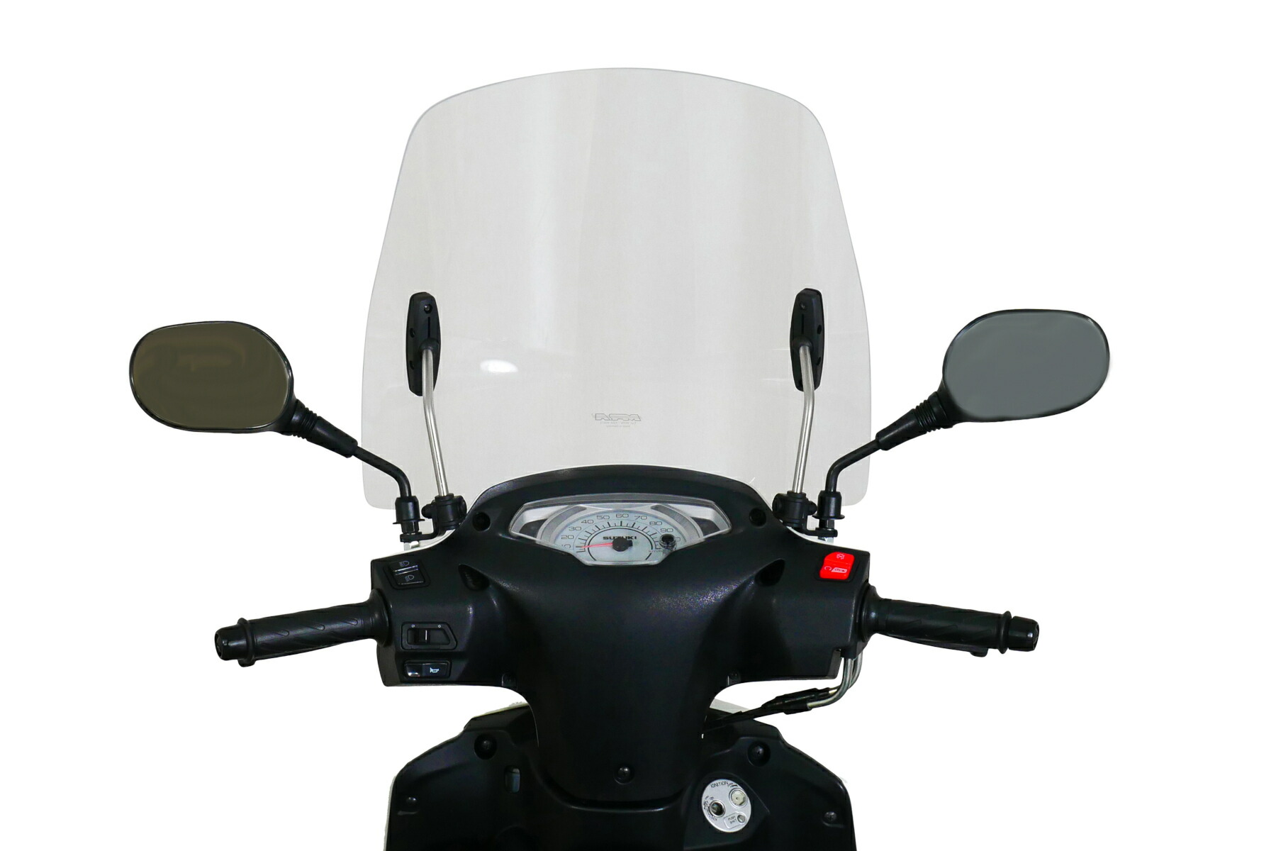 アドレス125 インドスズキ純正 スクリーン バイザー ウインドシールド アドレス125 インドスズキ純正 スクリーン バイザー ウインド