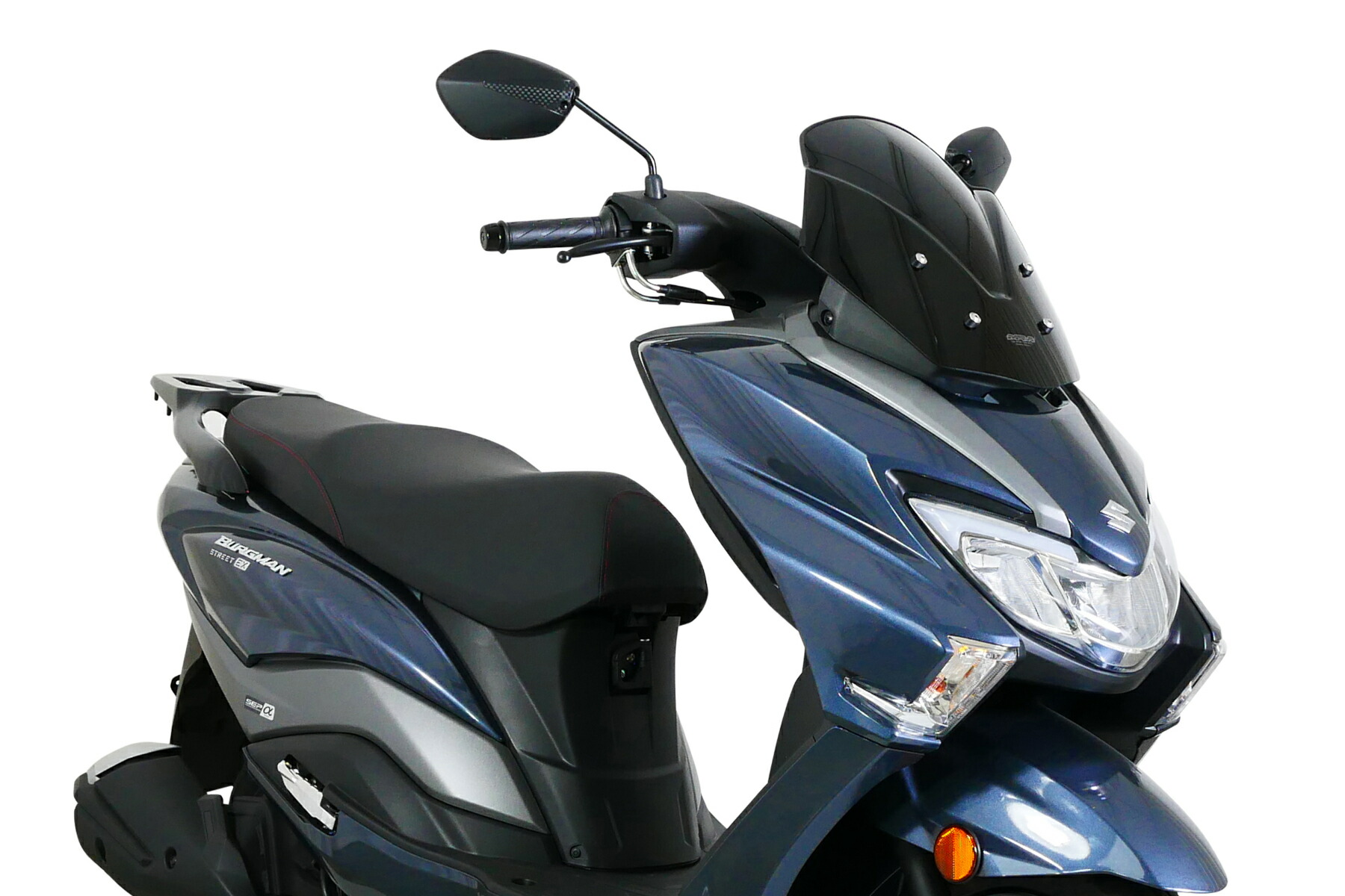 MRA/ｴﾑｱｰﾙｴｰ スクリーン ツーリング ブラック バーグマンストリート125EX 23-24 MT470K