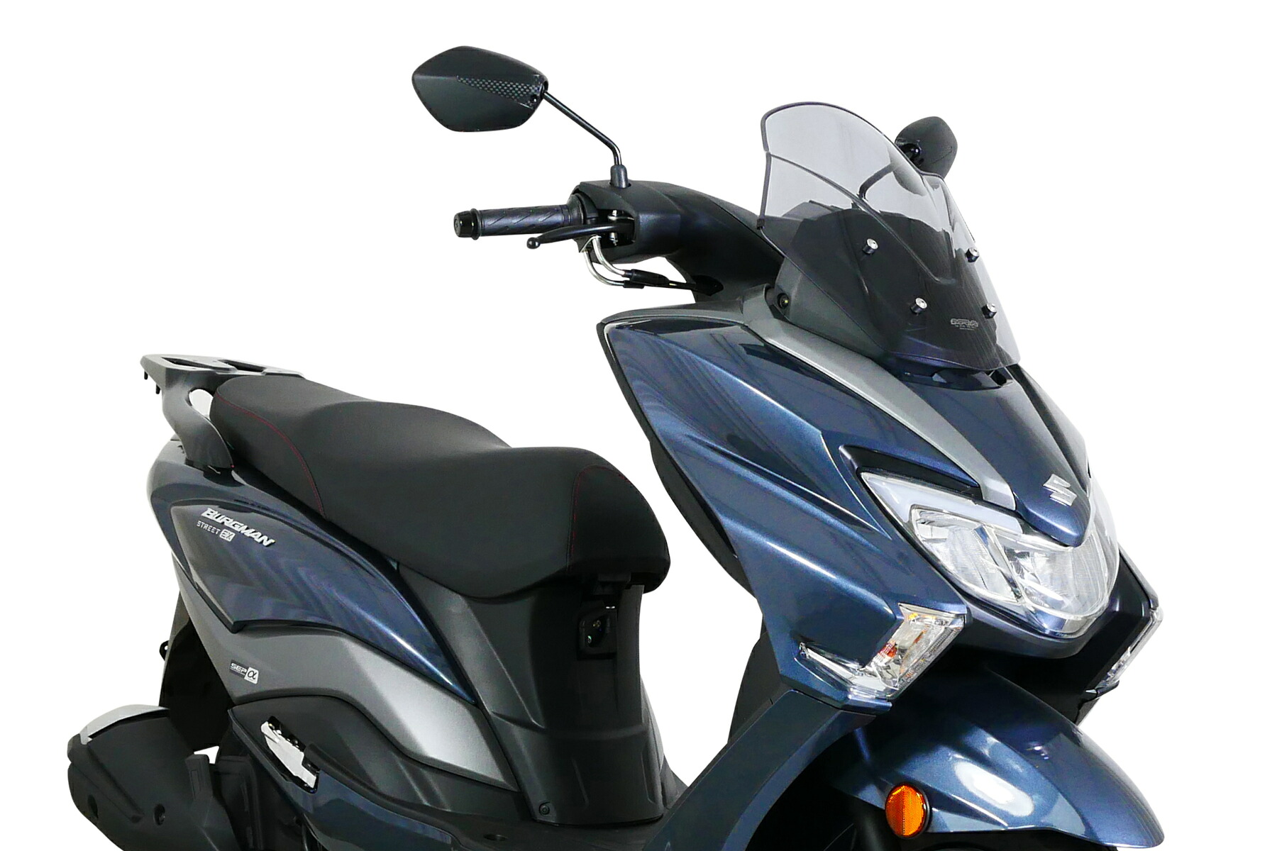 MRA/ｴﾑｱｰﾙｴｰ スクリーン ツーリング スモーク バーグマンストリート125EX 23-24 MT470S