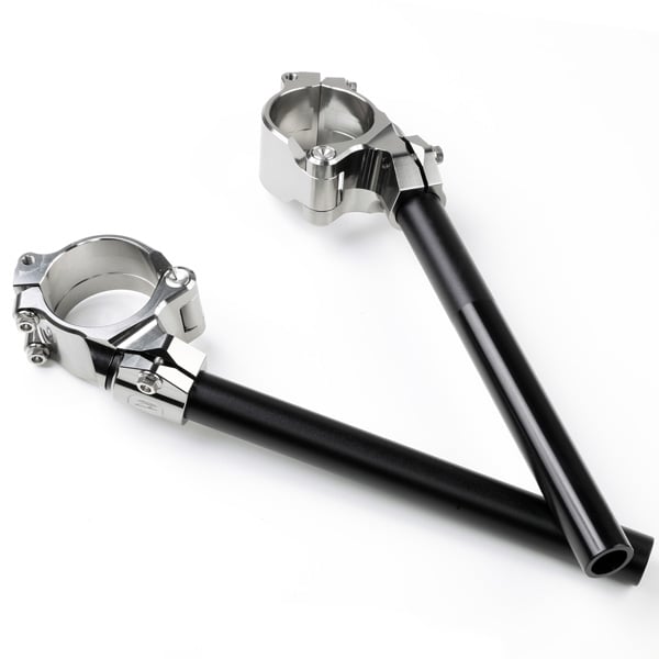 ZETA/ｼﾞｰﾀ FLIGHTハンドルバー ショートオフセット φ50-12&deg;チタンカラーF4633｜HCM　店