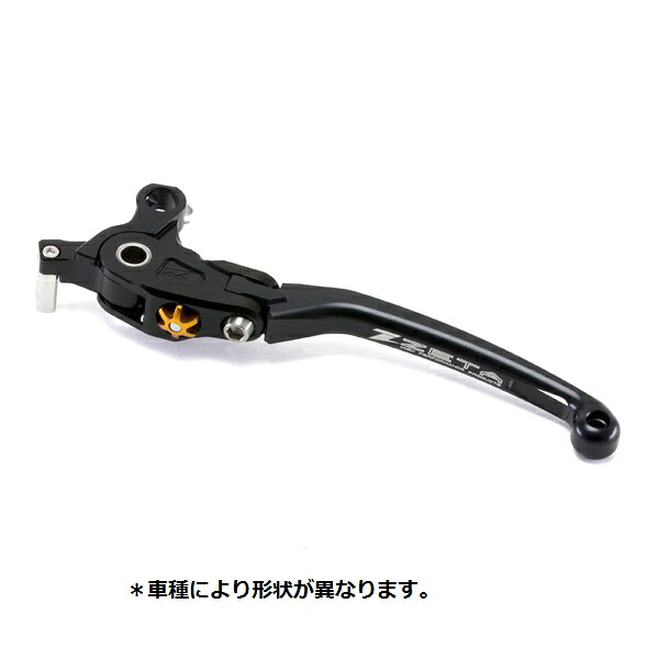 ZETA/ジータ PILOT Cレバー BLK ZX6R/10R/12R Z1000