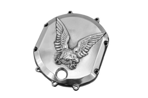 カワサキ　PMCクラッチカバー PMC│kawasaki Z1 Z2 クラッチカバーSTD│リプロ│ポリッシュ仕上げ